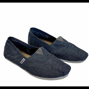 TOMS Classic Star Navy/Natural Star Casual Shoe